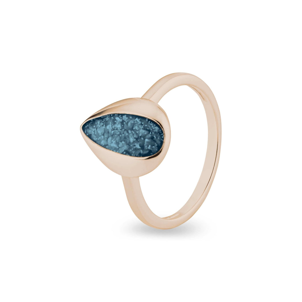 EverWith™ Ladies Rondure Teardrop Memorial Ashes Ring - EverWith Memorial Jewellery - Trade