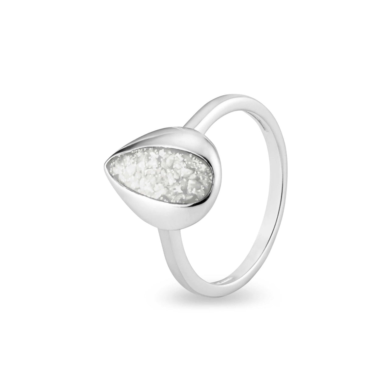 Load image into Gallery viewer, EverWith™ Ladies Rondure Teardrop Memorial Ashes Ring - EverWith Memorial Jewellery - Trade