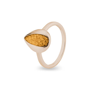 EverWith™ Ladies Rondure Teardrop Memorial Ashes Ring - EverWith Memorial Jewellery - Trade