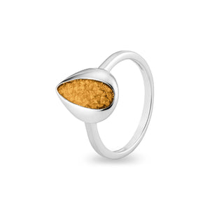 EverWith™ Ladies Rondure Teardrop Memorial Ashes Ring - EverWith Memorial Jewellery - Trade