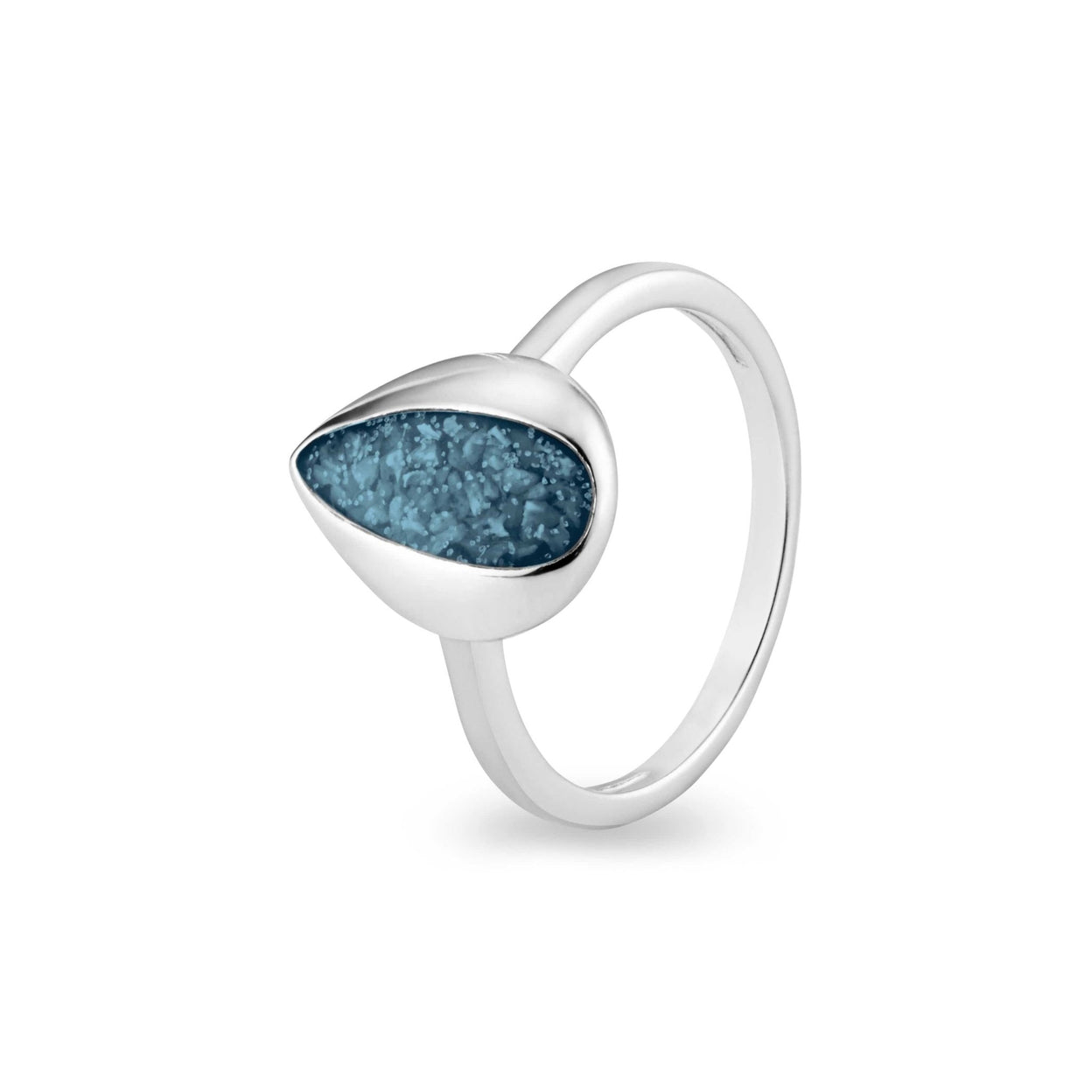 Load image into Gallery viewer, EverWith™ Ladies Rondure Teardrop Memorial Ashes Ring - EverWith Memorial Jewellery - Trade