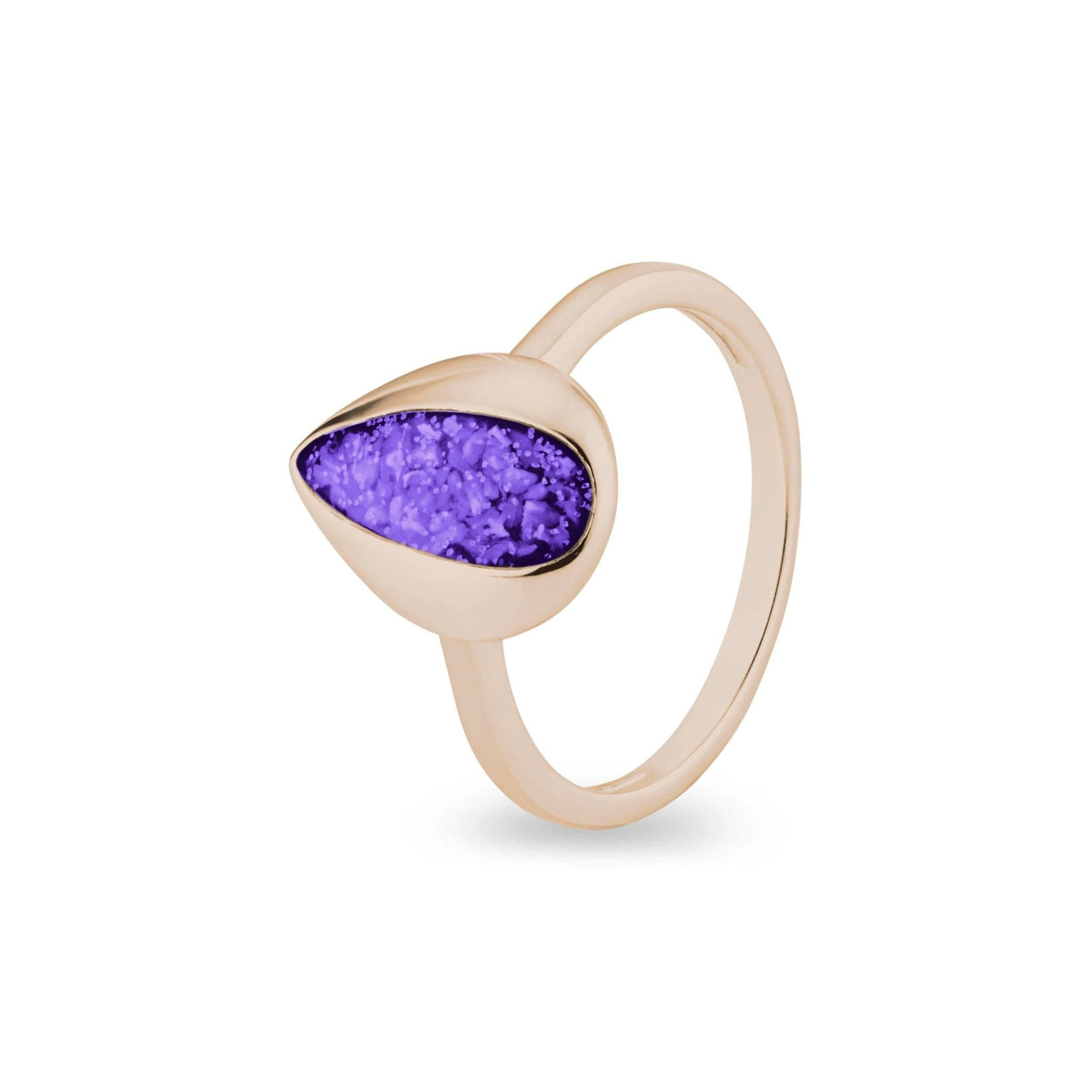 Load image into Gallery viewer, EverWith™ Ladies Rondure Teardrop Memorial Ashes Ring - EverWith Memorial Jewellery - Trade