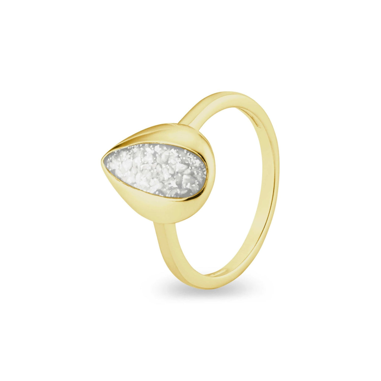 Load image into Gallery viewer, EverWith™ Ladies Rondure Teardrop Memorial Ashes Ring - EverWith Memorial Jewellery - Trade