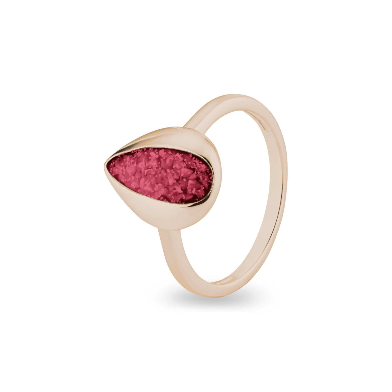 Load image into Gallery viewer, EverWith™ Ladies Rondure Teardrop Memorial Ashes Ring - EverWith Memorial Jewellery - Trade