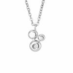 EverWith™ Ladies Rondure Triple Array Memorial Ashes Pendant - EverWith Memorial Jewellery - Trade