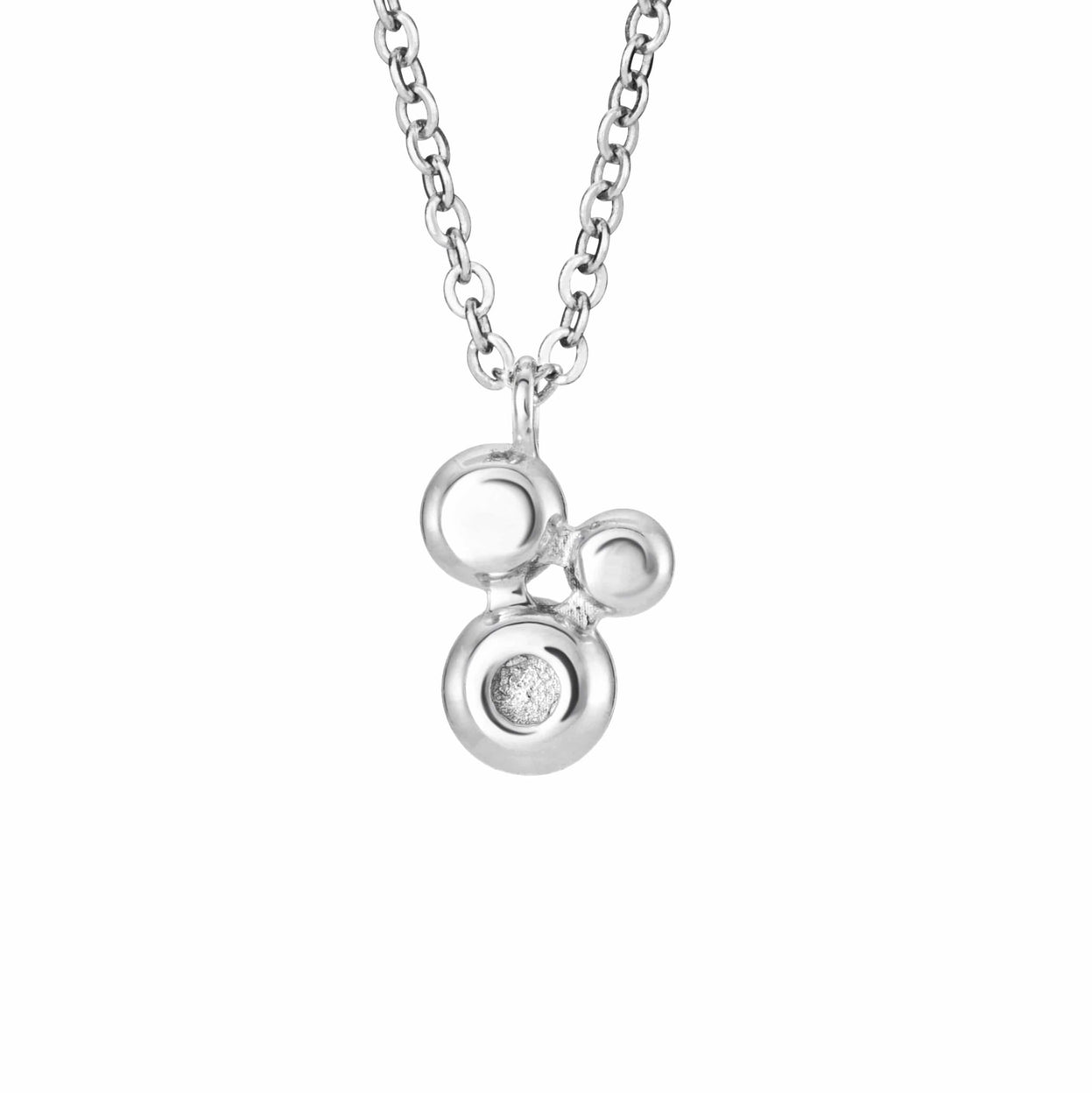 Load image into Gallery viewer, EverWith™ Ladies Rondure Triple Array Memorial Ashes Pendant - EverWith Memorial Jewellery - Trade