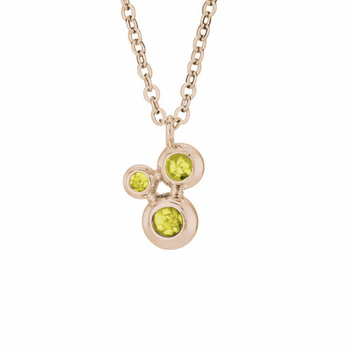 EverWith™ Ladies Rondure Triple Array Memorial Ashes Pendant - EverWith Memorial Jewellery - Trade