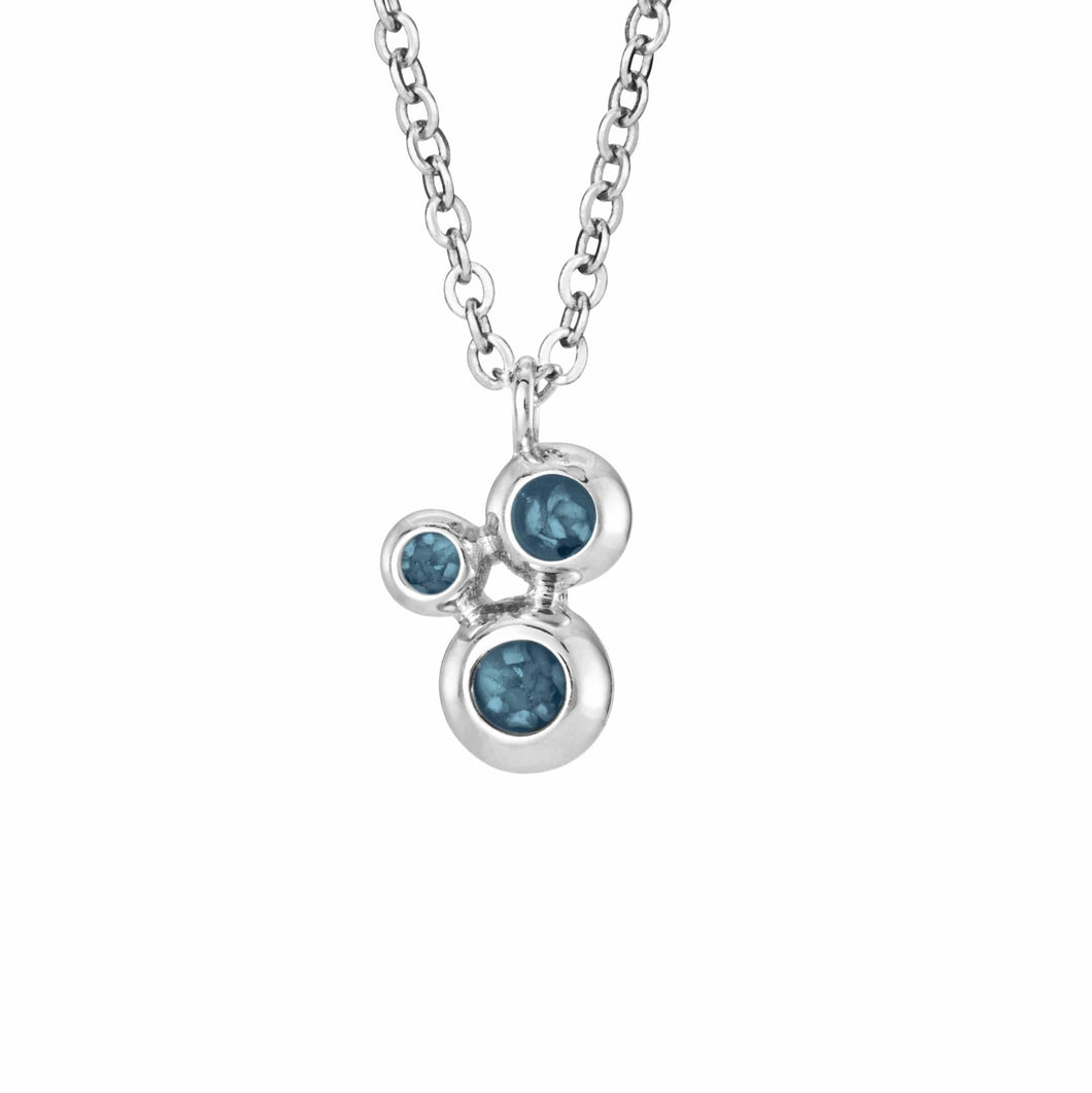 EverWith™ Ladies Rondure Triple Array Memorial Ashes Pendant - EverWith Memorial Jewellery - Trade