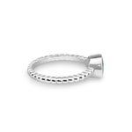 EverWith™ Ladies Round Bubble Band Memorial Ashes Ring - EverWith Memorial Jewellery - Trade