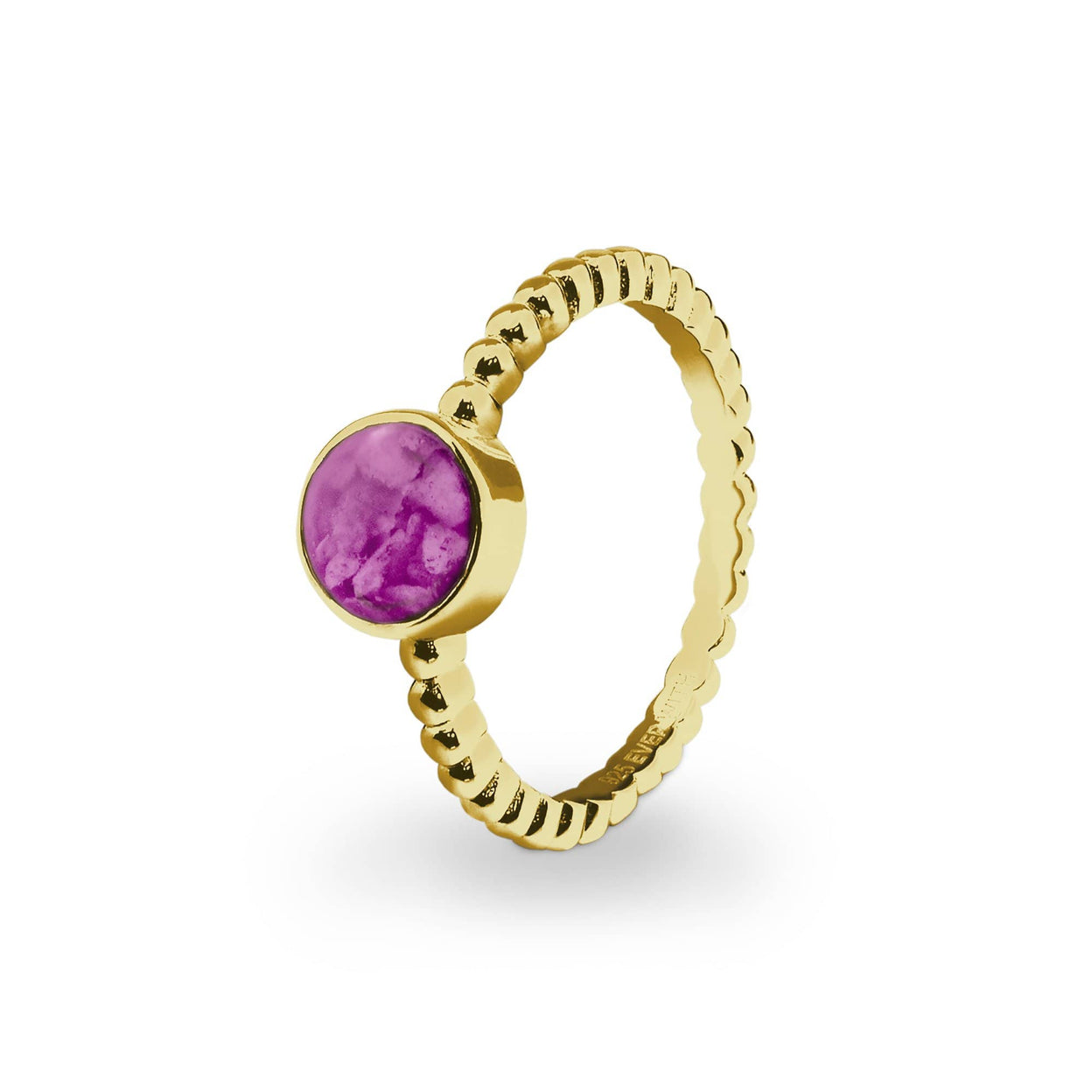 Load image into Gallery viewer, EverWith™ Ladies Round Bubble Band Memorial Ashes Ring - EverWith Memorial Jewellery - Trade