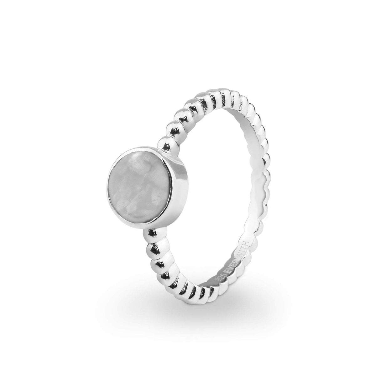 Load image into Gallery viewer, EverWith™ Ladies Round Bubble Band Memorial Ashes Ring - EverWith Memorial Jewellery - Trade