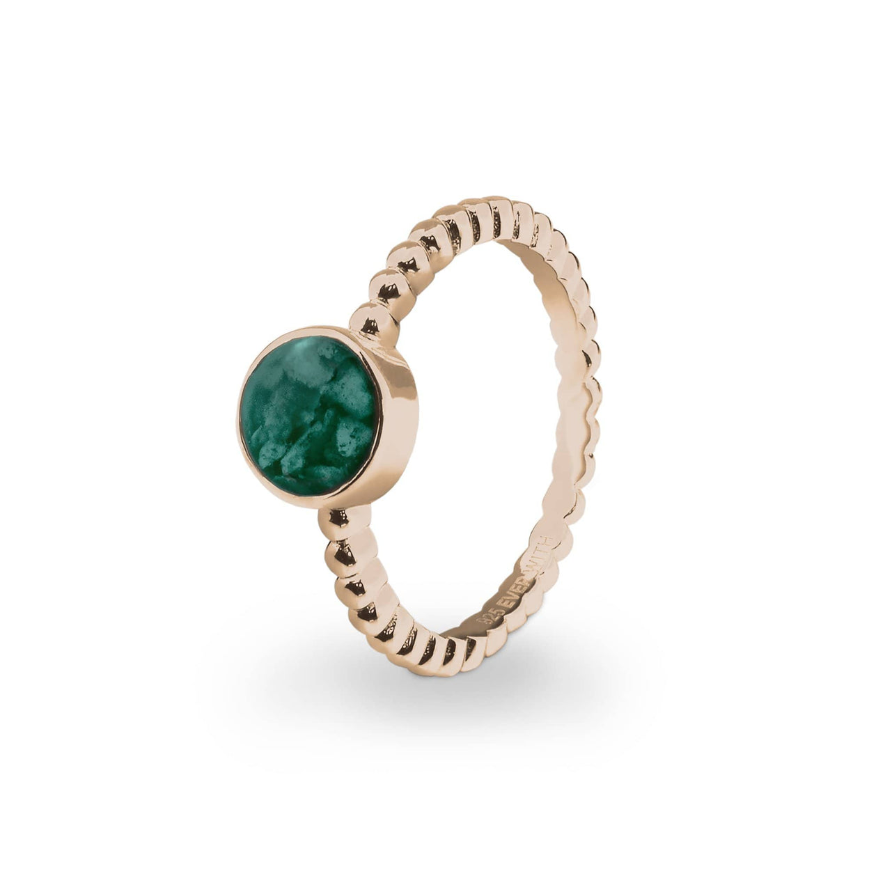 Load image into Gallery viewer, EverWith™ Ladies Round Bubble Band Memorial Ashes Ring - EverWith Memorial Jewellery - Trade