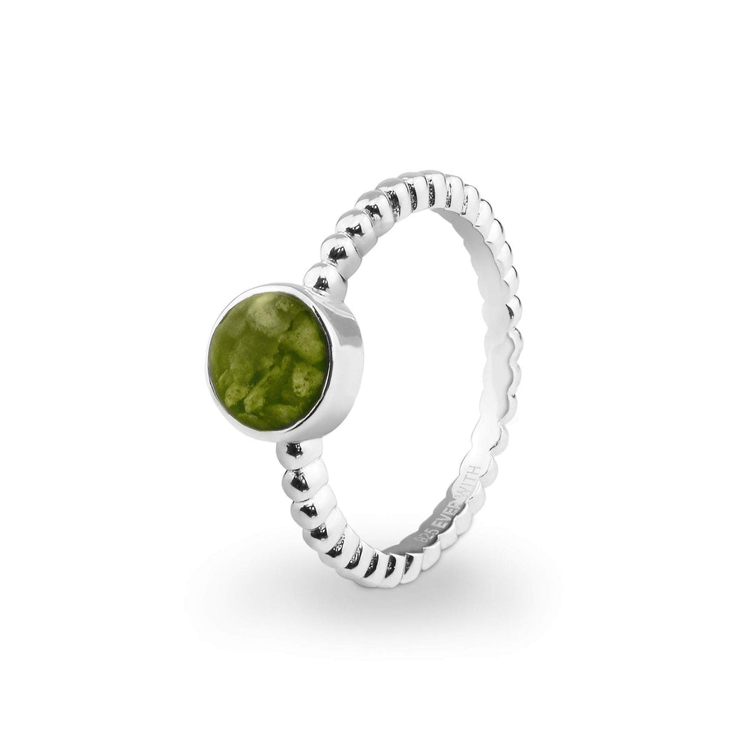 EverWith™ Ladies Round Bubble Band Memorial Ashes Ring - EverWith Memorial Jewellery - Trade