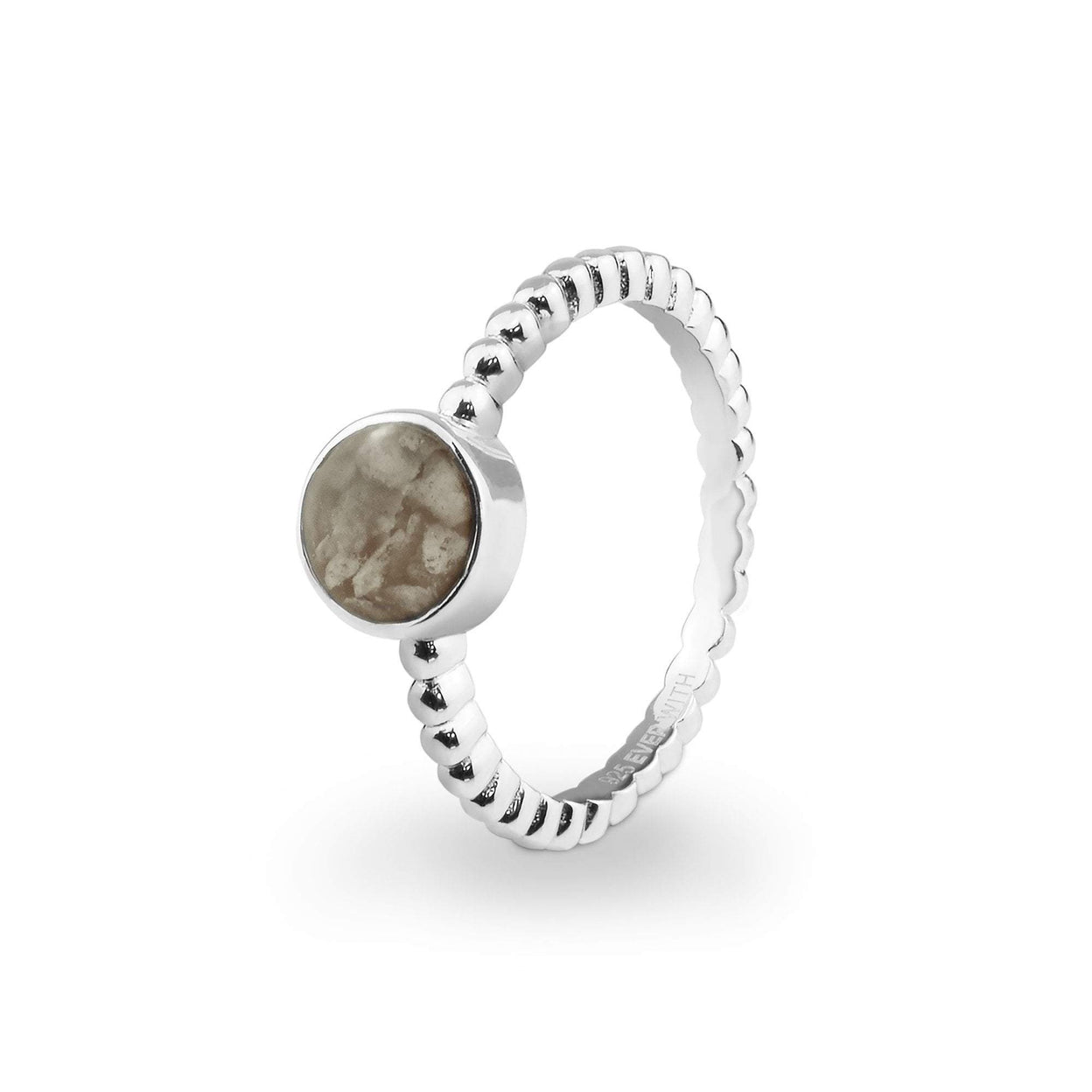 Load image into Gallery viewer, EverWith™ Ladies Round Bubble Band Memorial Ashes Ring - EverWith Memorial Jewellery - Trade