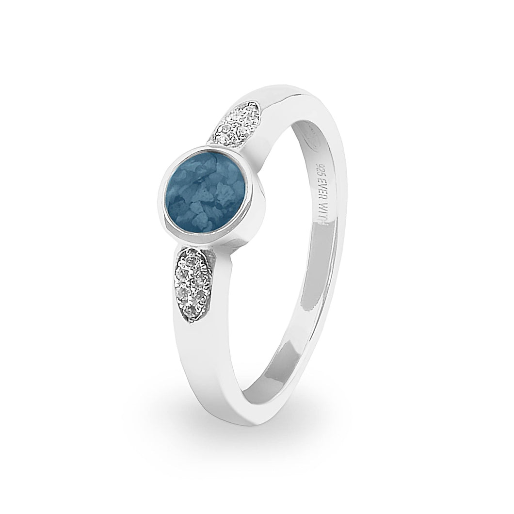 EverWith™ Ladies Special Memorial Ashes Ring with Swarovski Crystals - EverWith Memorial Jewellery - Trade