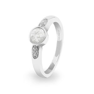 EverWith™ Ladies Special Memorial Ashes Ring with Swarovski Crystals - EverWith Memorial Jewellery - Trade