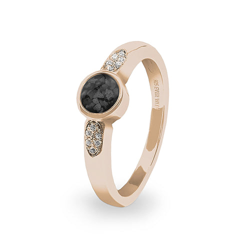 EverWith™ Ladies Special Memorial Ashes Ring with Swarovski Crystals - EverWith Memorial Jewellery - Trade