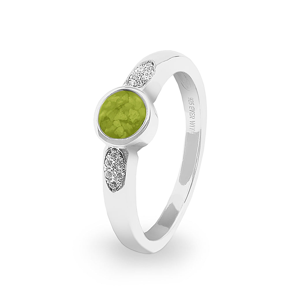 EverWith™ Ladies Special Memorial Ashes Ring with Swarovski Crystals - EverWith Memorial Jewellery - Trade