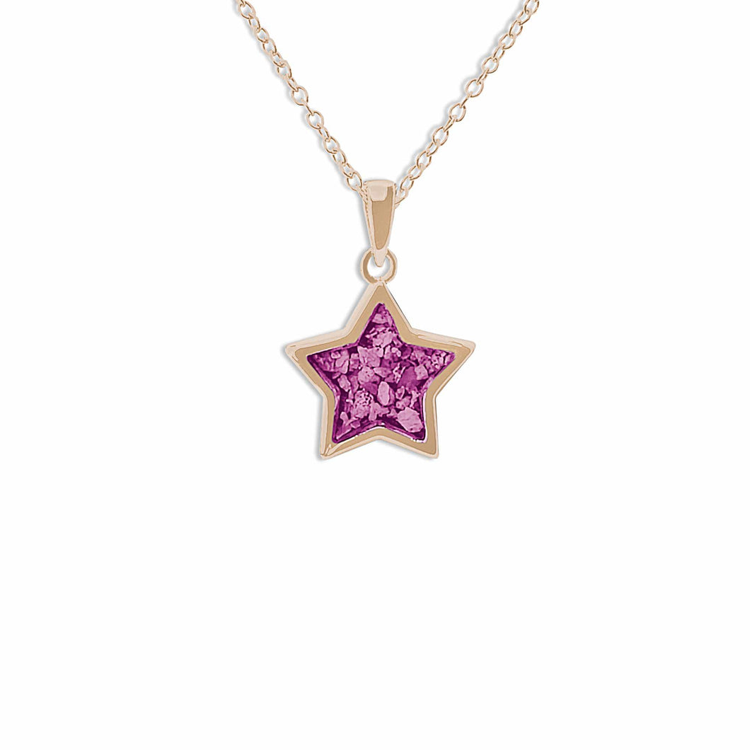 EverWith™ Ladies Star Memorial Ashes Pendant - EverWith Memorial Jewellery - Trade