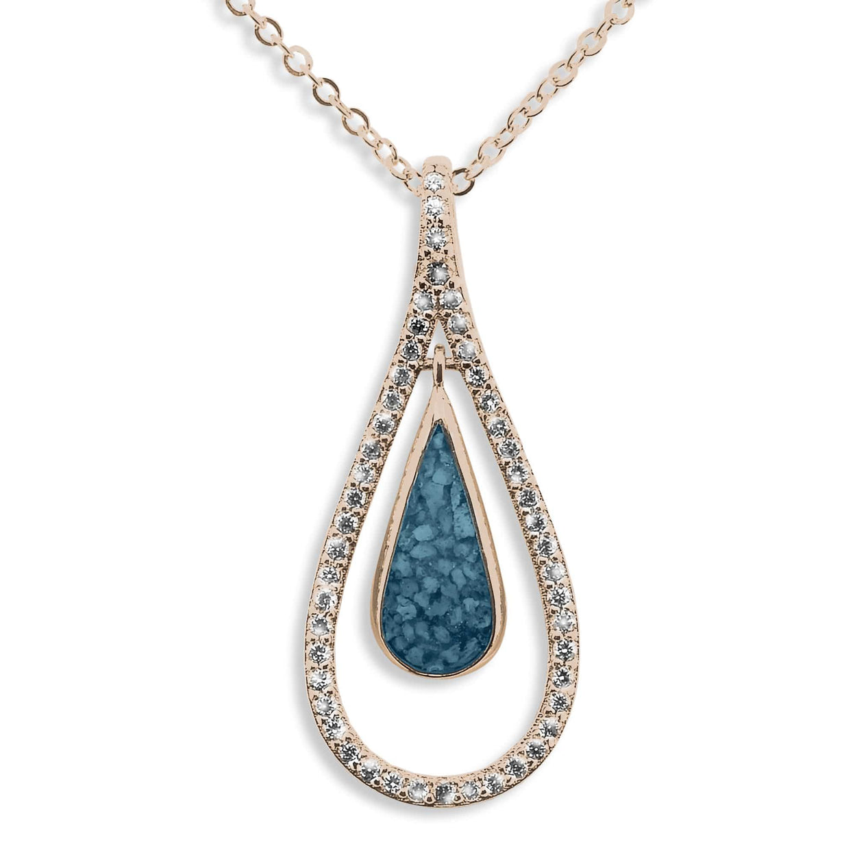 Load image into Gallery viewer, EverWith™ Ladies Teardrop Memorial Ashes Pendant - EverWith Memorial Jewellery - Trade