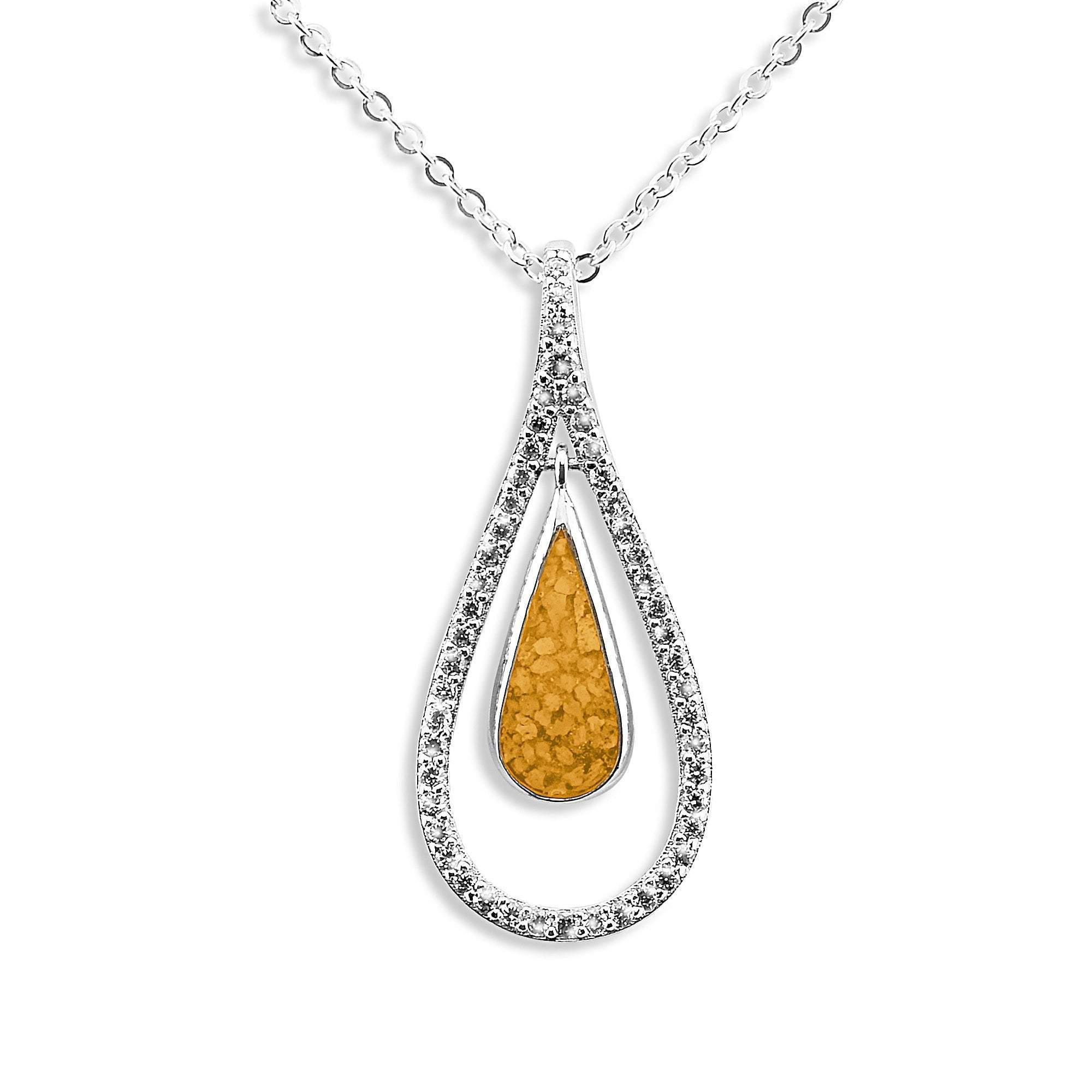 EverWith™ Ladies Teardrop Memorial Ashes Pendant - EverWith Memorial Jewellery - Trade