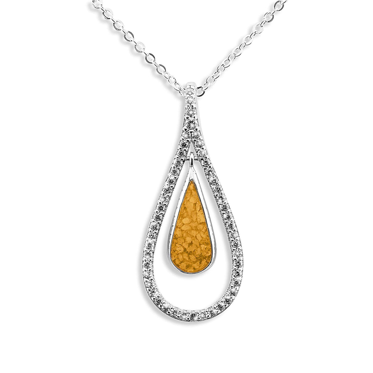 Load image into Gallery viewer, EverWith™ Ladies Teardrop Memorial Ashes Pendant - EverWith Memorial Jewellery - Trade