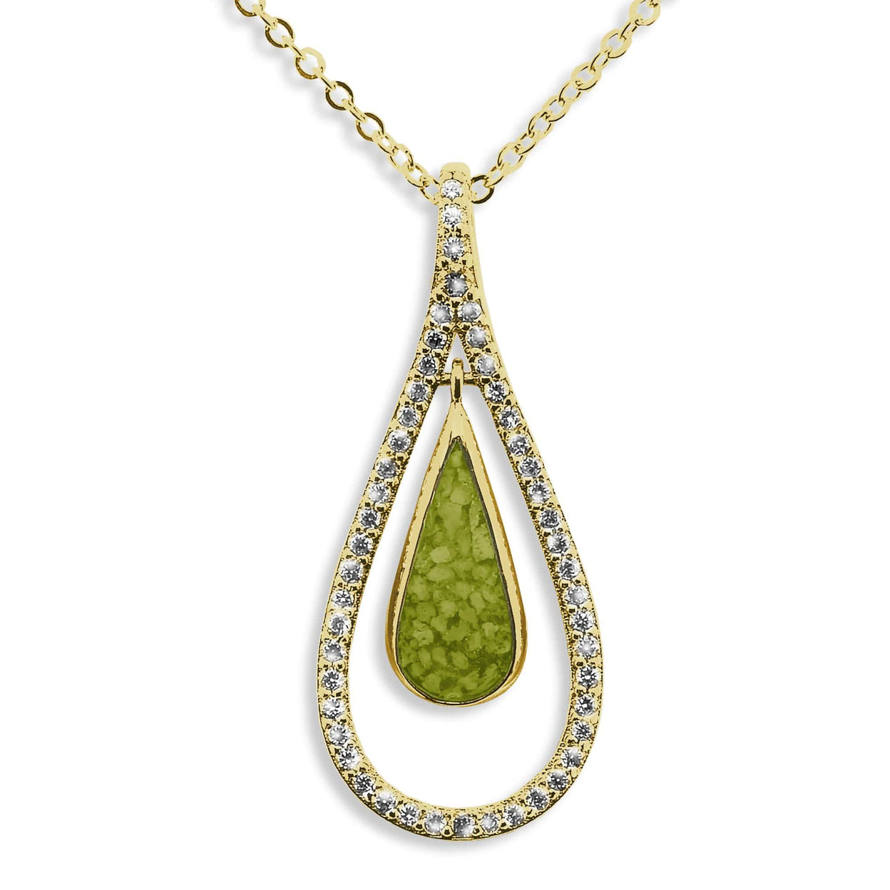 Load image into Gallery viewer, EverWith™ Ladies Teardrop Memorial Ashes Pendant - EverWith Memorial Jewellery - Trade