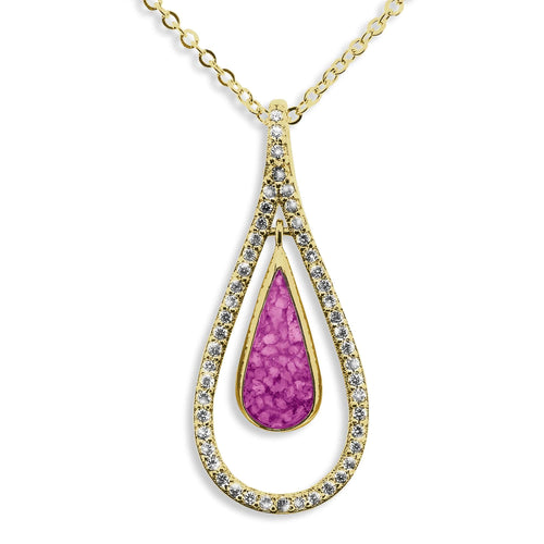 EverWith™ Ladies Teardrop Memorial Ashes Pendant - EverWith Memorial Jewellery - Trade