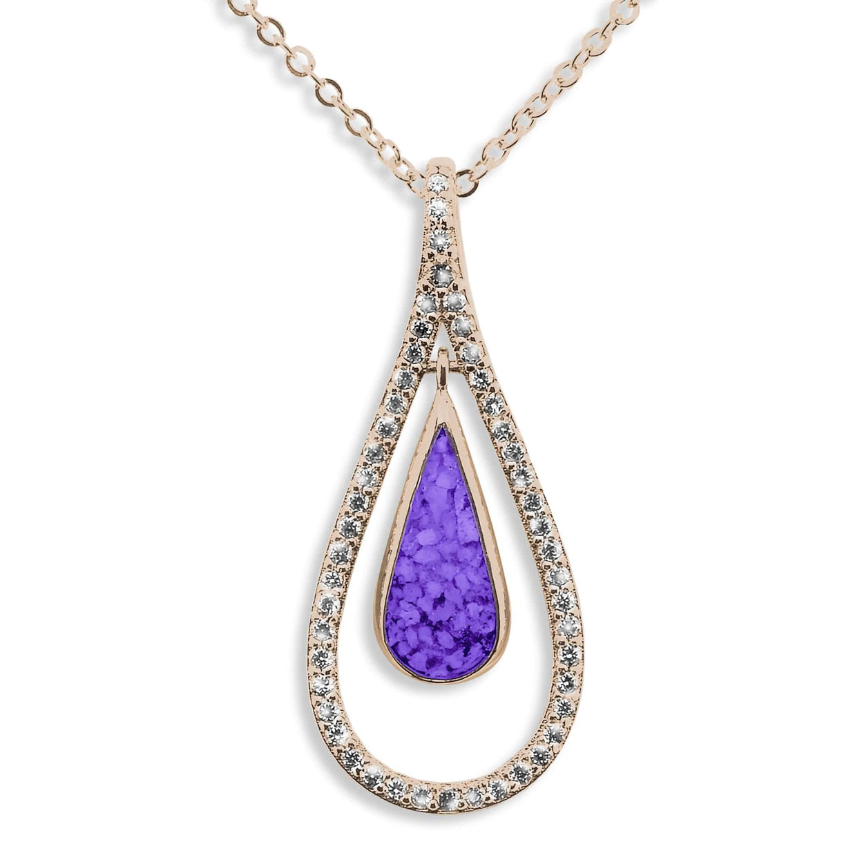 Load image into Gallery viewer, EverWith™ Ladies Teardrop Memorial Ashes Pendant - EverWith Memorial Jewellery - Trade