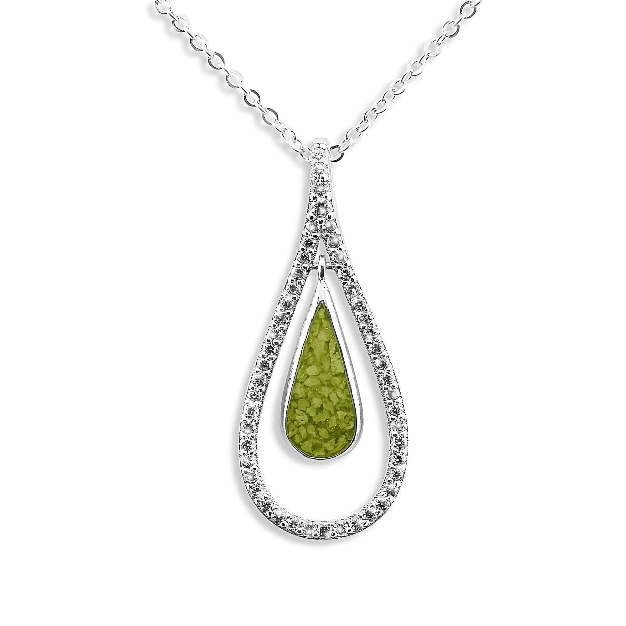 EverWith™ Ladies Teardrop Memorial Ashes Pendant - EverWith Memorial Jewellery - Trade