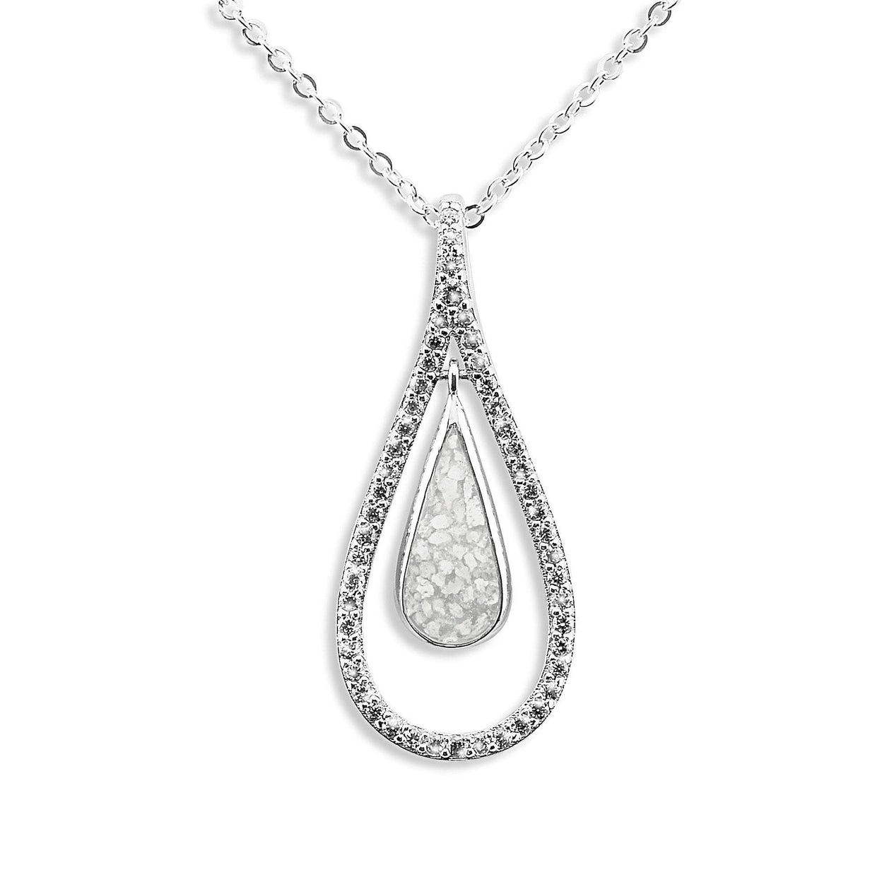 Load image into Gallery viewer, EverWith™ Ladies Teardrop Memorial Ashes Pendant - EverWith Memorial Jewellery - Trade