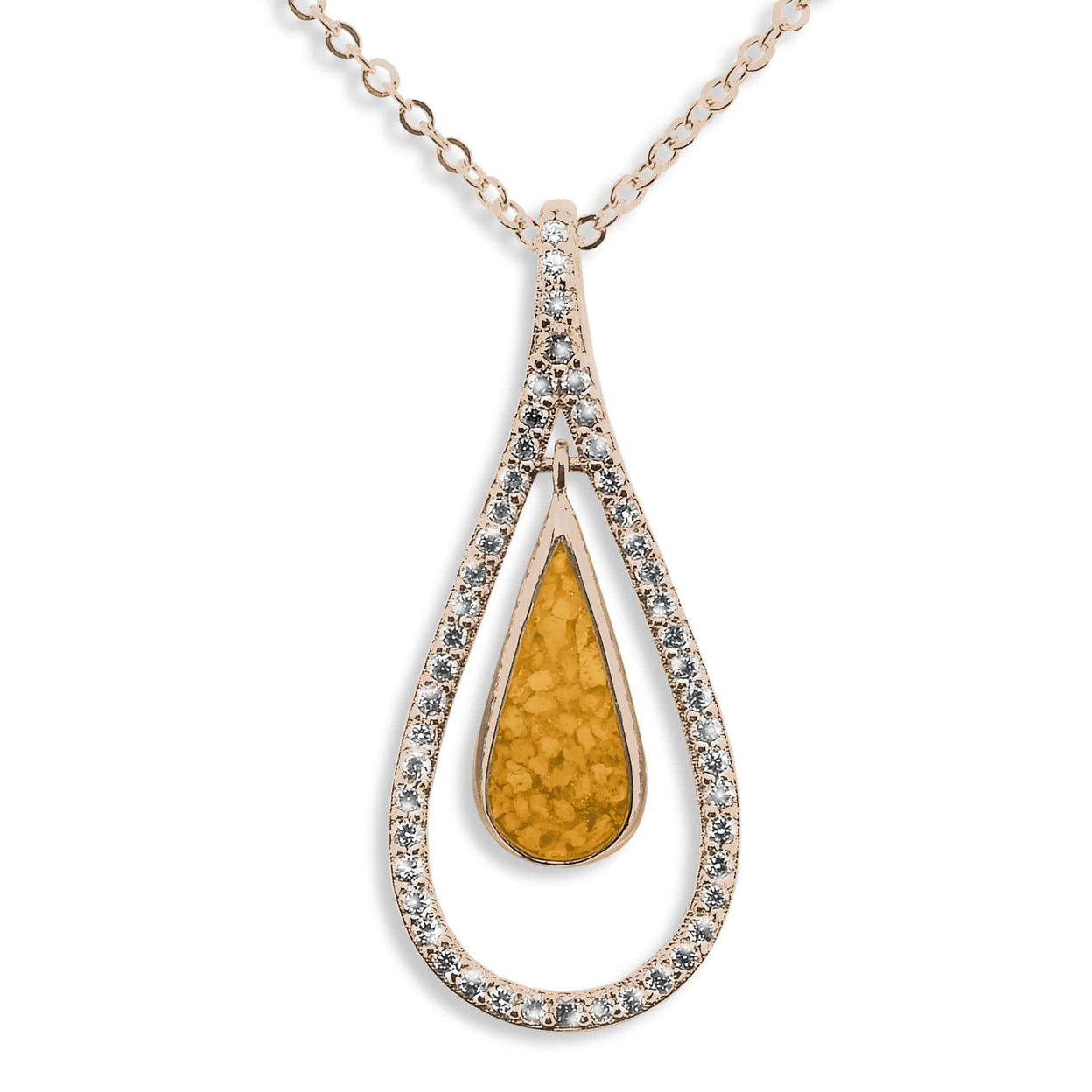 Load image into Gallery viewer, EverWith™ Ladies Teardrop Memorial Ashes Pendant - EverWith Memorial Jewellery - Trade