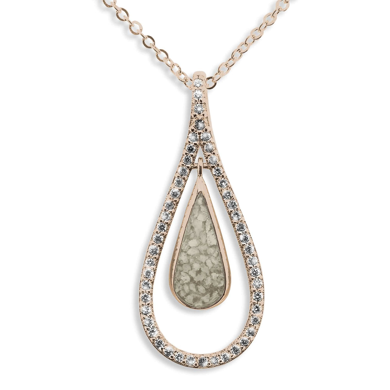 Load image into Gallery viewer, EverWith™ Ladies Teardrop Memorial Ashes Pendant - EverWith Memorial Jewellery - Trade