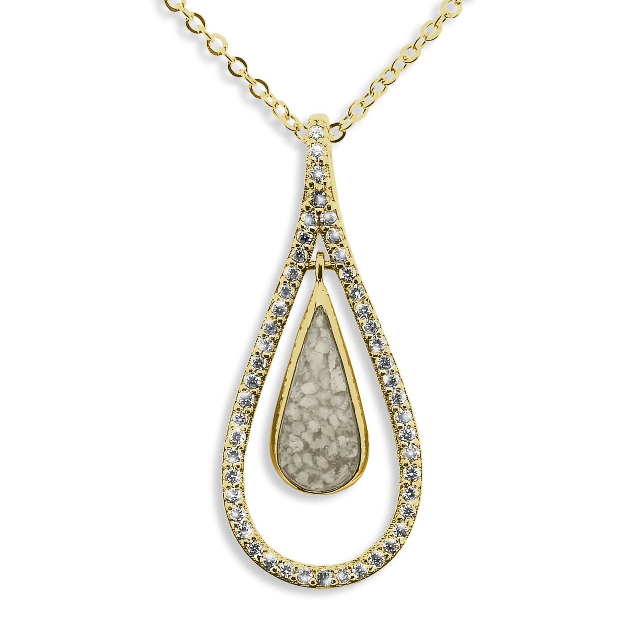 Load image into Gallery viewer, EverWith™ Ladies Teardrop Memorial Ashes Pendant - EverWith Memorial Jewellery - Trade