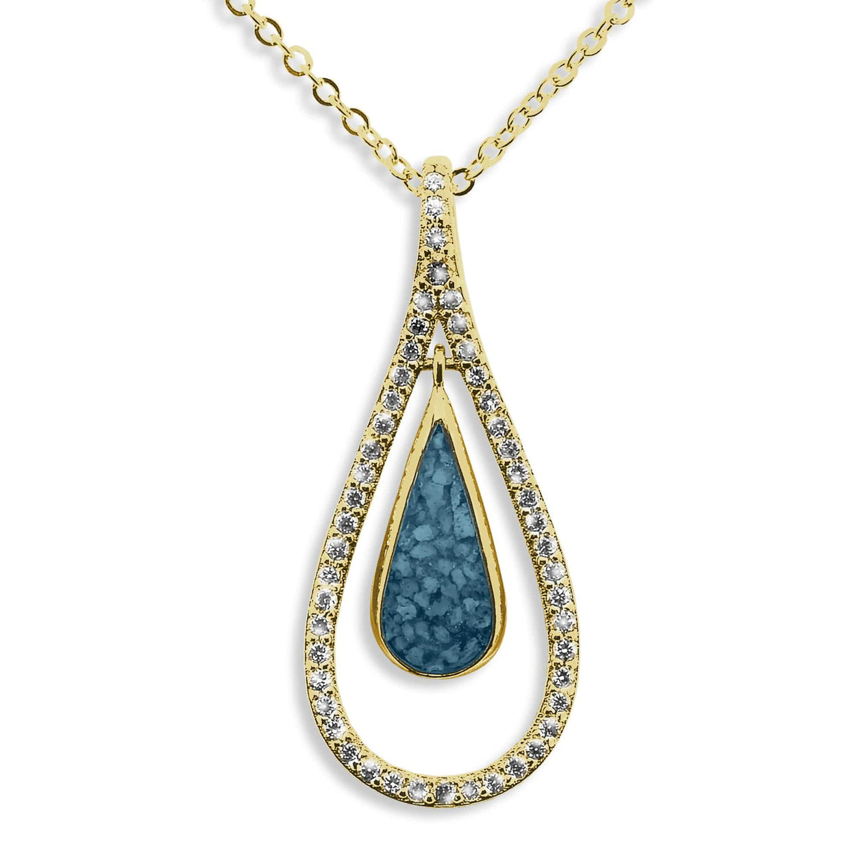 Load image into Gallery viewer, EverWith™ Ladies Teardrop Memorial Ashes Pendant - EverWith Memorial Jewellery - Trade