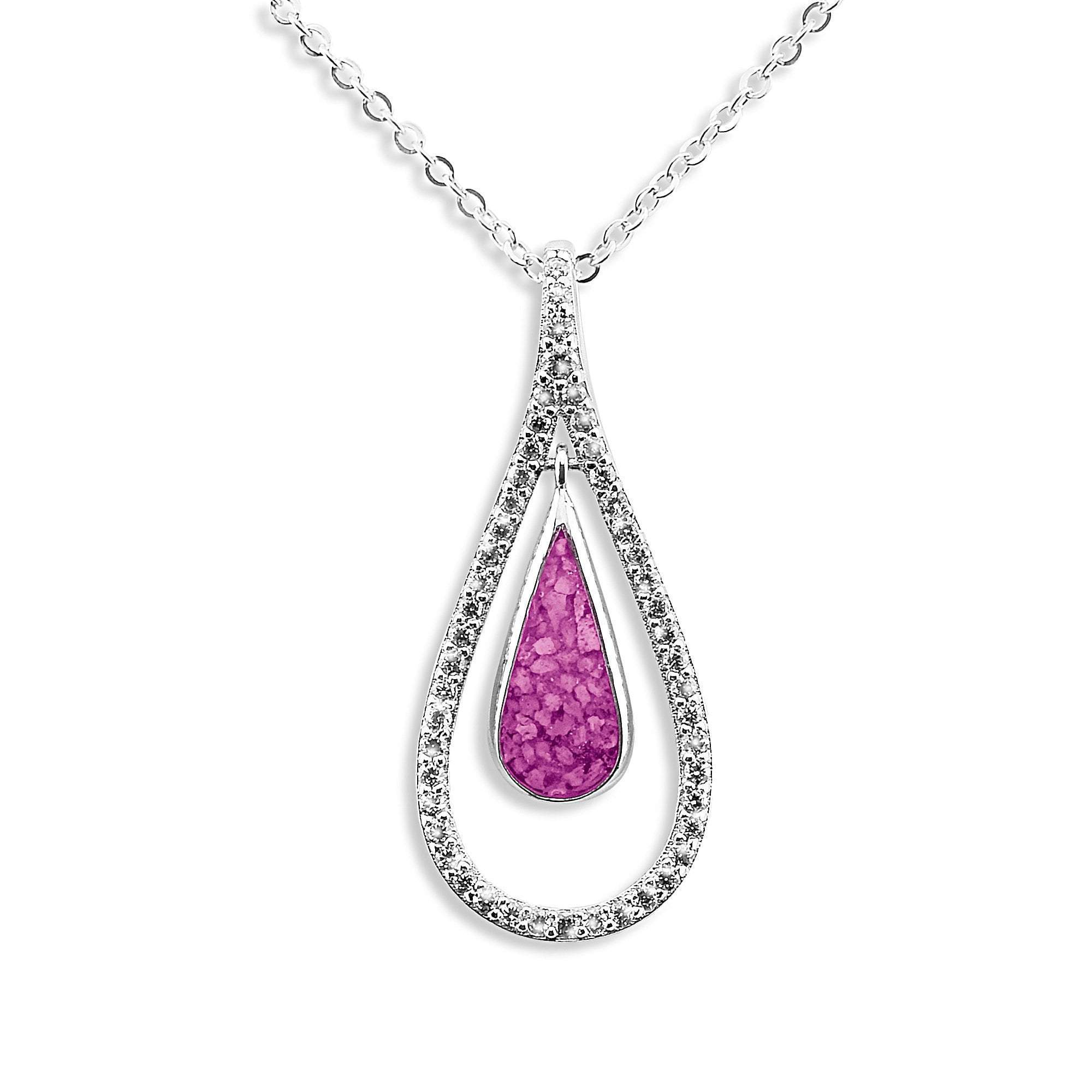 EverWith™ Ladies Teardrop Memorial Ashes Pendant - EverWith Memorial Jewellery - Trade