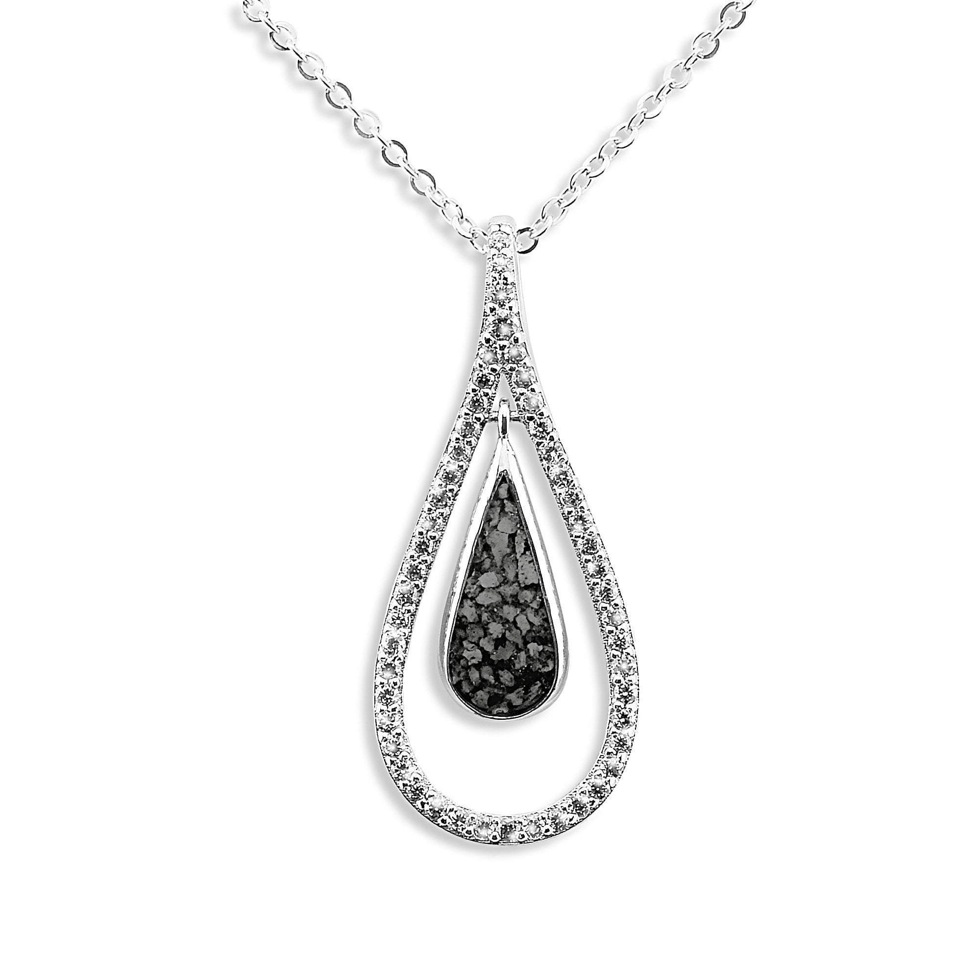 EverWith™ Ladies Teardrop Memorial Ashes Pendant - EverWith Memorial Jewellery - Trade