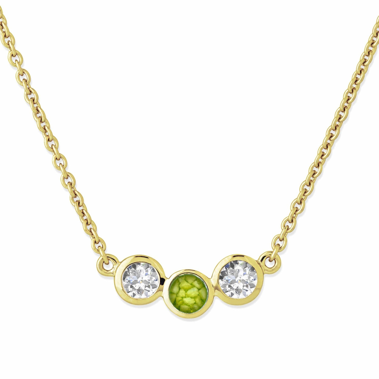 Load image into Gallery viewer, EverWith Ladies Three Of Us Memorial Ashes Necklace - EverWith Memorial Jewellery - Trade