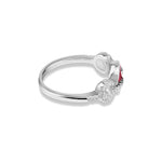 EverWith™ Ladies Tranquility Memorial Ashes Ring with Swarovski Crystals - EverWith Memorial Jewellery - Trade