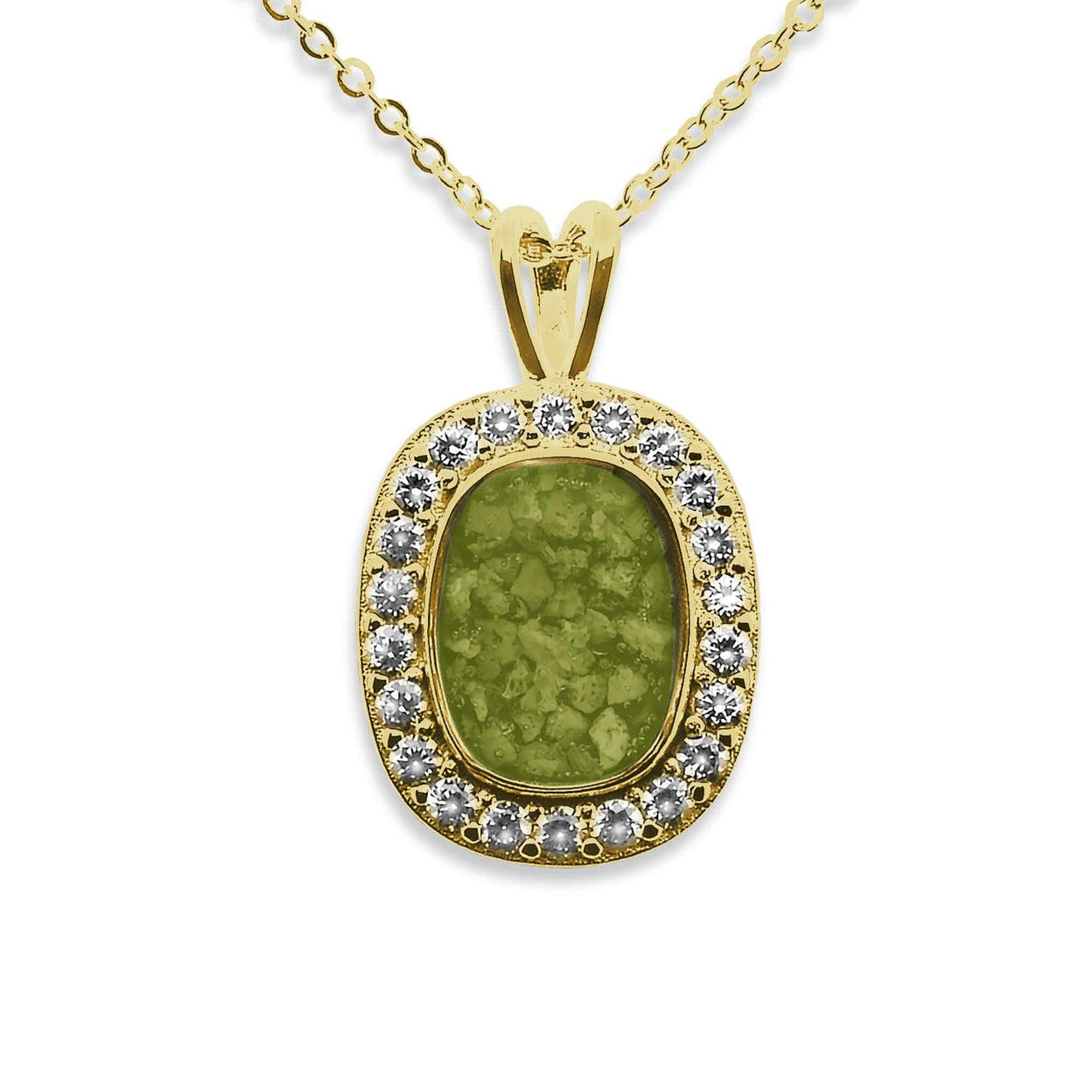 Load image into Gallery viewer, EverWith™ Ladies Treasure Memorial Ashes Pendant with Swarovski Crystals - EverWith Memorial Jewellery - Trade