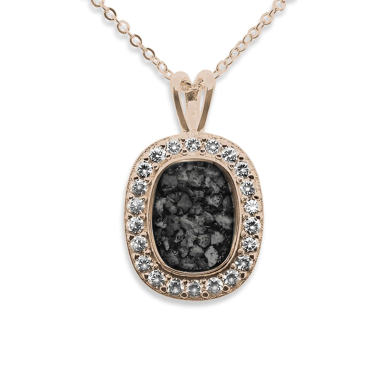 Load image into Gallery viewer, EverWith™ Ladies Treasure Memorial Ashes Pendant with Swarovski Crystals - EverWith Memorial Jewellery - Trade