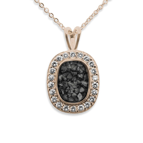 EverWith™ Ladies Treasure Memorial Ashes Pendant with Swarovski Crystals - EverWith Memorial Jewellery - Trade