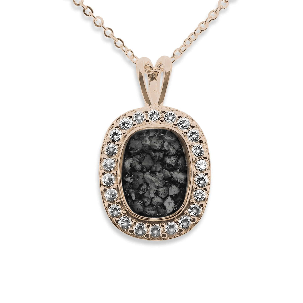 EverWith™ Ladies Treasure Memorial Ashes Pendant with Swarovski Crystals - EverWith Memorial Jewellery - Trade