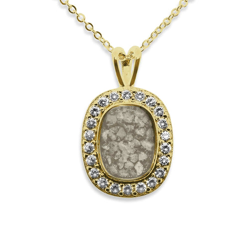 EverWith™ Ladies Treasure Memorial Ashes Pendant with Swarovski Crystals - EverWith Memorial Jewellery - Trade