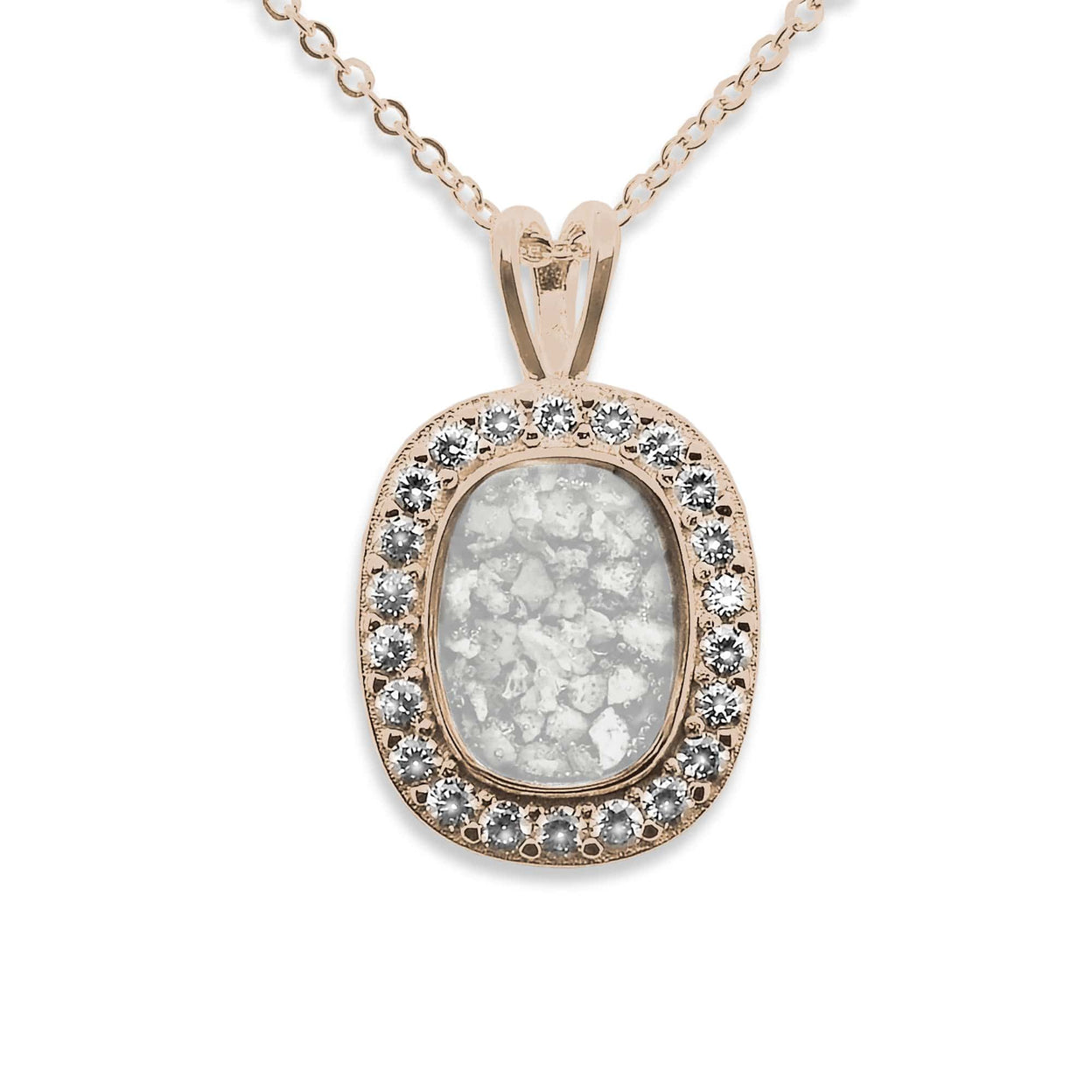 Load image into Gallery viewer, EverWith™ Ladies Treasure Memorial Ashes Pendant with Swarovski Crystals - EverWith Memorial Jewellery - Trade