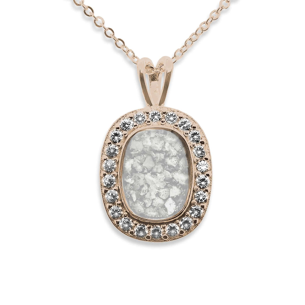 EverWith™ Ladies Treasure Memorial Ashes Pendant with Swarovski Crystals - EverWith Memorial Jewellery - Trade