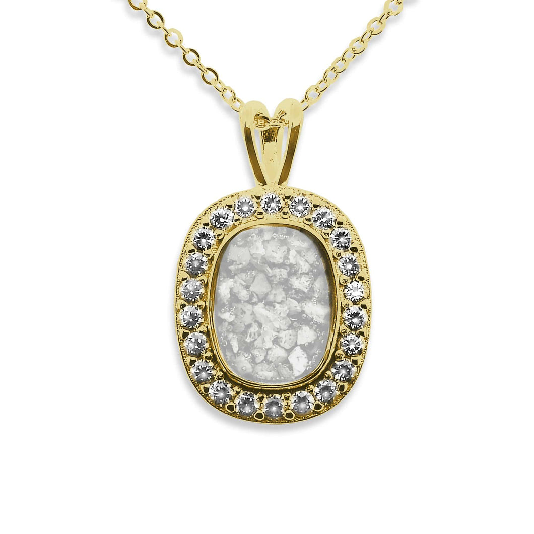 EverWith™ Ladies Treasure Memorial Ashes Pendant with Swarovski Crystals - EverWith Memorial Jewellery - Trade