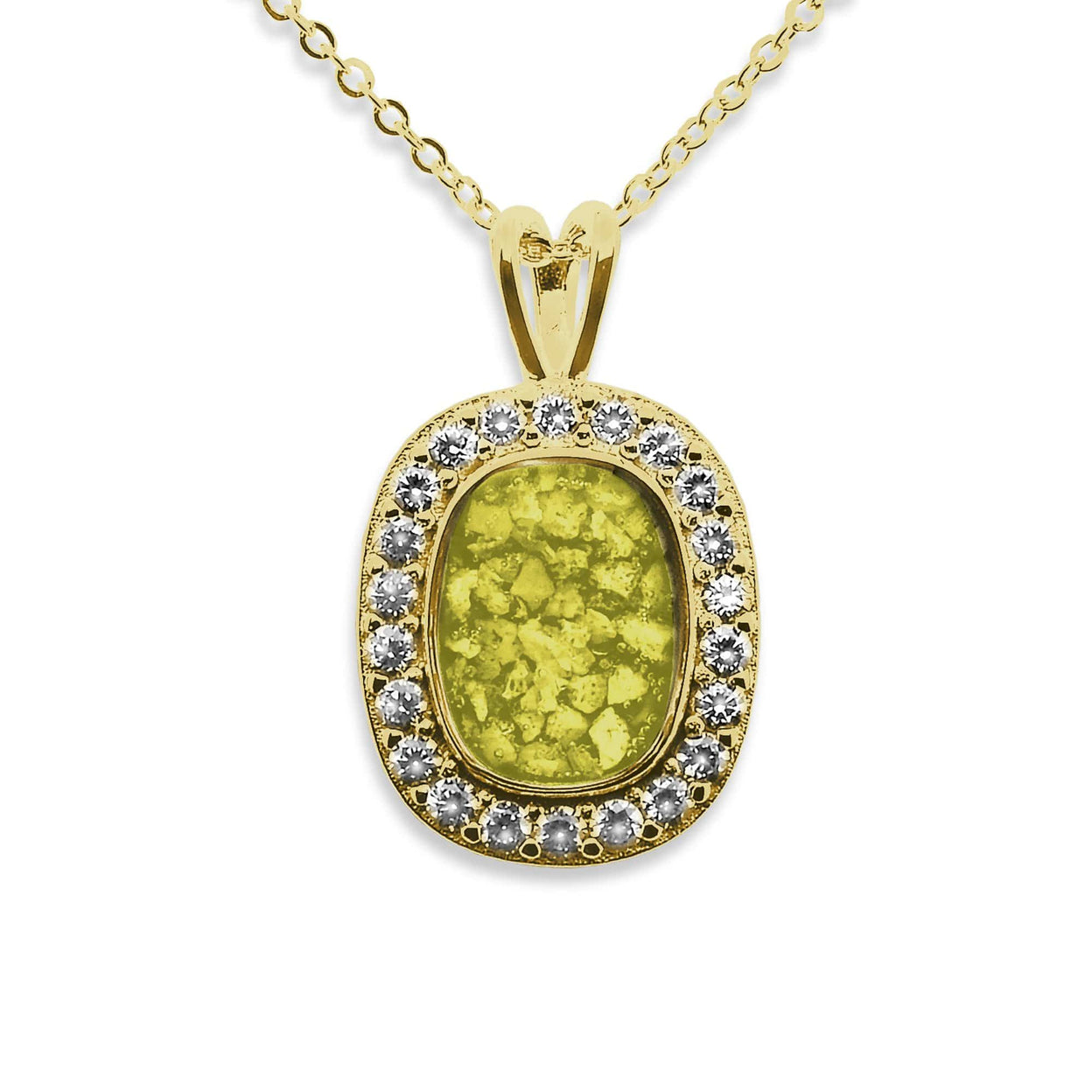 Load image into Gallery viewer, EverWith™ Ladies Treasure Memorial Ashes Pendant with Swarovski Crystals - EverWith Memorial Jewellery - Trade