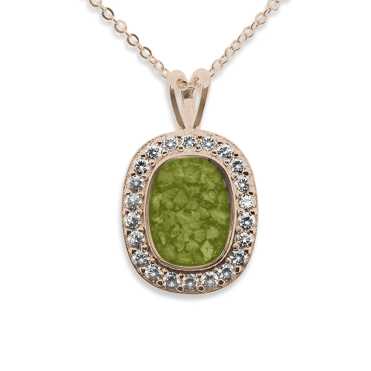 Load image into Gallery viewer, EverWith™ Ladies Treasure Memorial Ashes Pendant with Swarovski Crystals - EverWith Memorial Jewellery - Trade