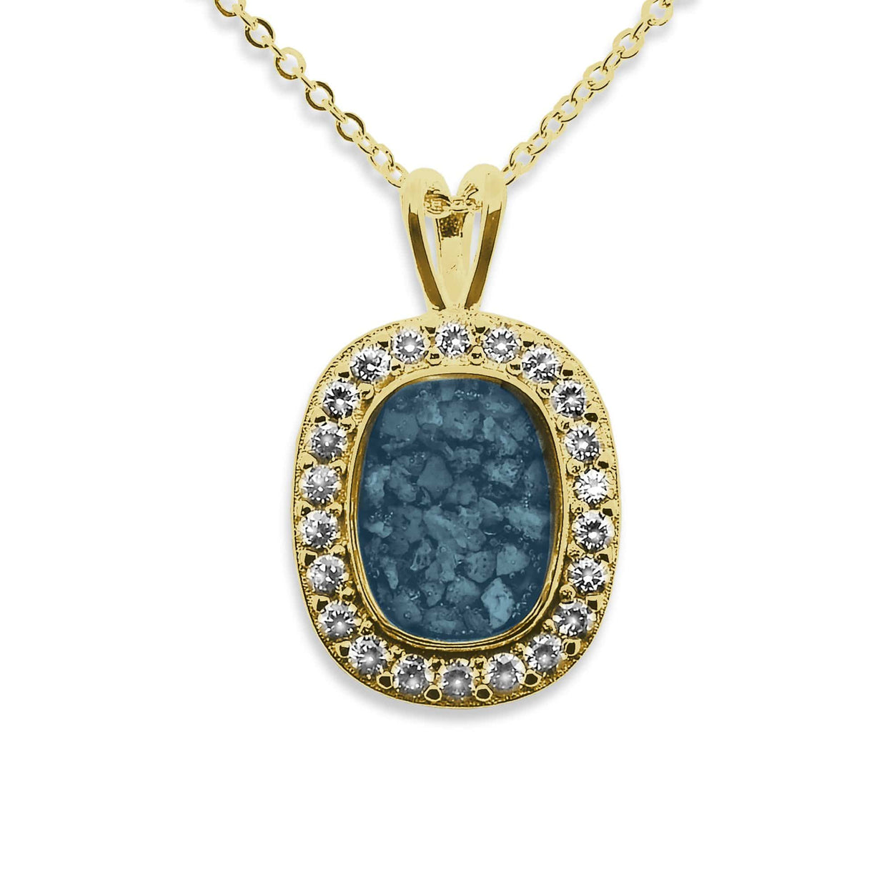 Load image into Gallery viewer, EverWith™ Ladies Treasure Memorial Ashes Pendant with Swarovski Crystals - EverWith Memorial Jewellery - Trade